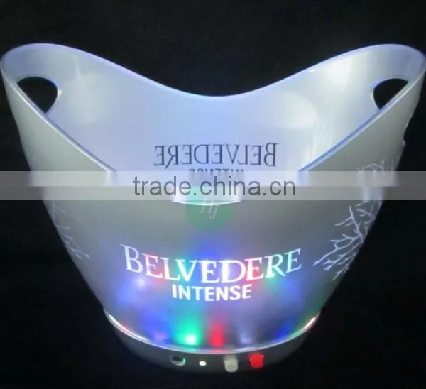 Custom Plastic Beer Belvedere Ice Bucket