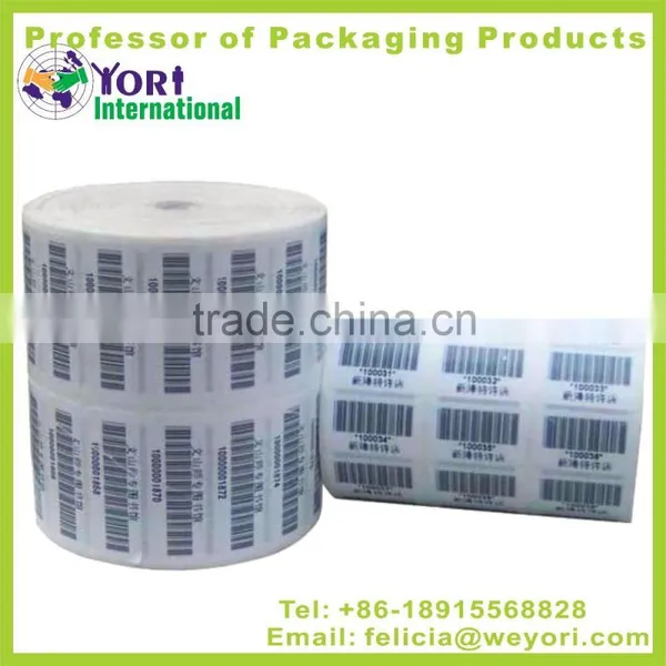 YORI High Quality Printing Custom Barcode Printing Roll Label photo-2