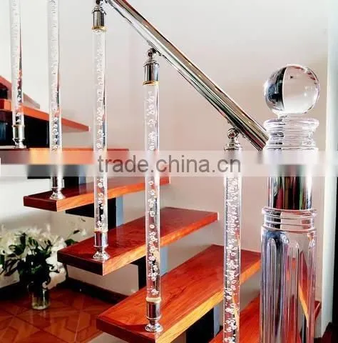 Transparent Acrylic Crystal Baluster/ Acrylic Bubble Handrial photo-6