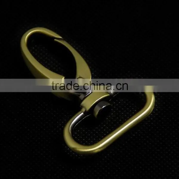 Silver Plated Black Metal Snap Hook (3564) photo-6