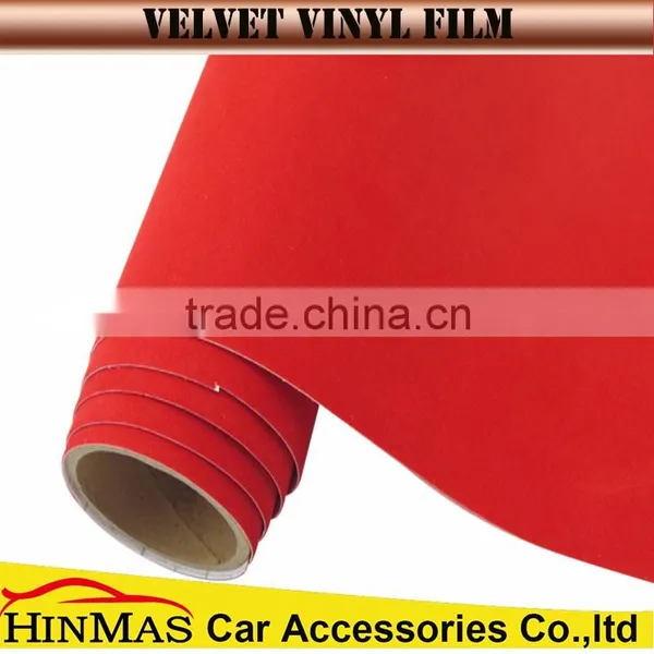 High Quality 2016 New Design Best Price Velvet Car Wrap