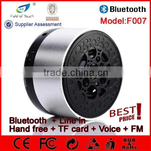 Model F007 2015 Promotion New Product Mini Bluetooth Speaker Made in China photo-3