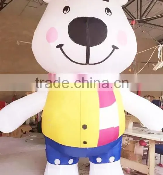 New lovely inflatable polar bear costume/inflatable costume/mascot costume
