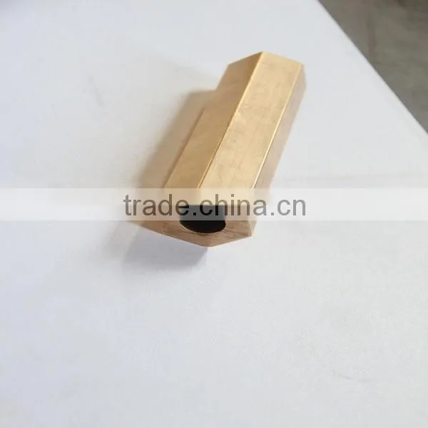Gemany Grade Ms90 CuZn10 Heaxgonal Brass Tube photo-6