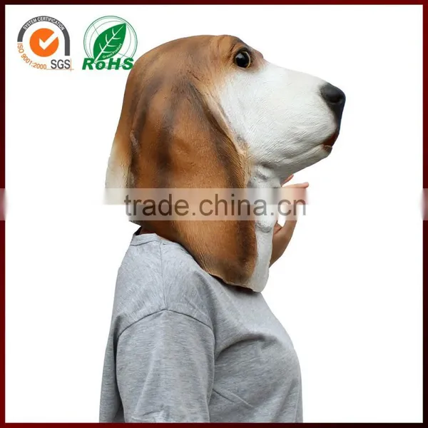 Cosplay Carnival Costume ANIMAL FACE BET Pug DOG Mask photo-6