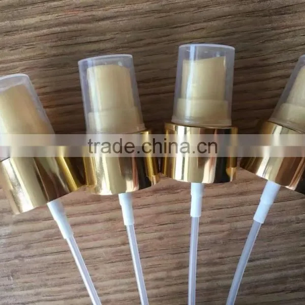 28mm Neck Plastic Sprayer and Gold Closure Mist Sprayer