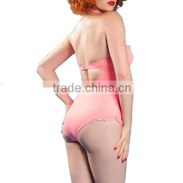 2017 High Quality Women Extreme Sexy One - Piece Bathing Wear photo-3
