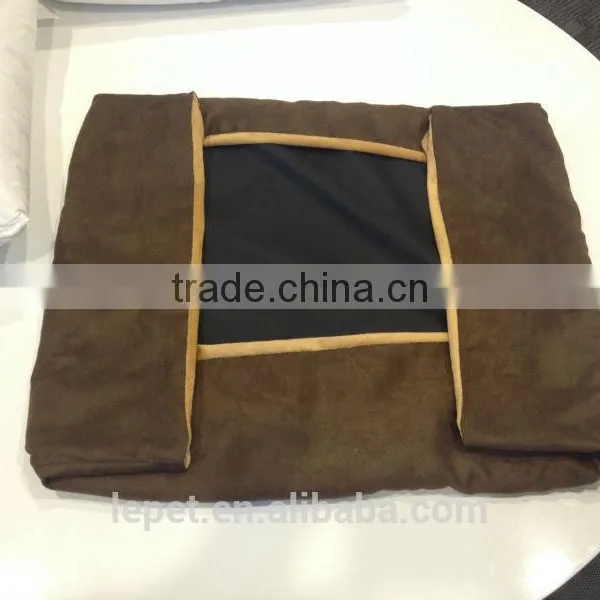 Private Label Pet Products Dog Bed Design Soft Cozy Luxury Pet Bedding photo-5