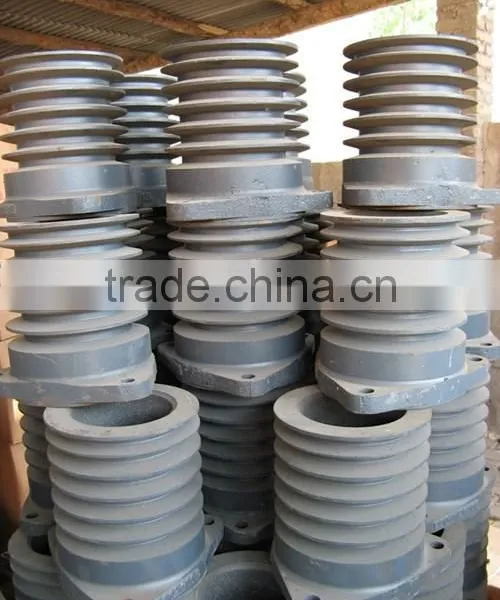 Low Carbon Steel Sheave,OEM Steel or Iron Casting Chain Pulley Wheels,V-steel Pulley photo-2