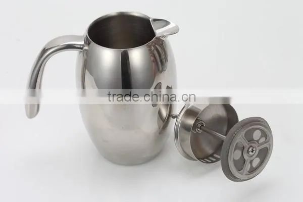 Round Shape Colorful Stainless Steel Unique Coffee Press Maker(MSUB) photo-2