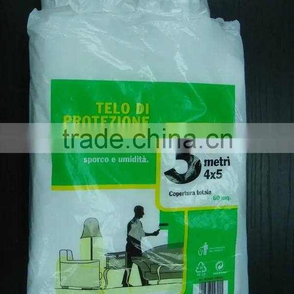 Painting Protection Plastic Drop Cloth Biodegradable Drop Cloth for Painting