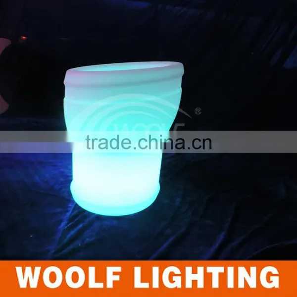 Adorable Small Battery Powered LED Plant Pot LED Fruit Pot LED Pot Light photo-2