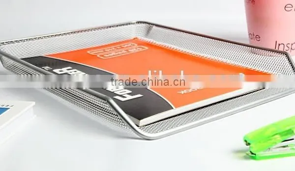 Zhejiang Cheap Fancy Style Metal Mesh Office Document Tray photo-2