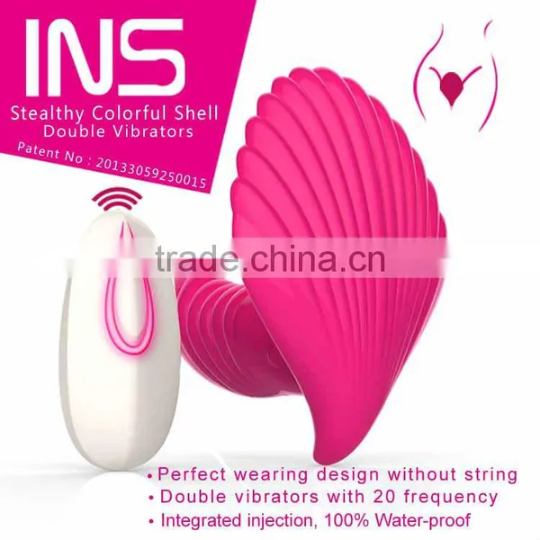 Stealthy Colorful Shell Double Vibrators photo-4