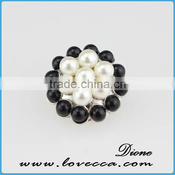 Fashion Jewelery Hot Products Pendant Snap Button Jewelry Necklace Press Snap Necklace With A Chain In Stock photo-2