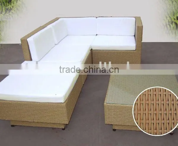 Rattan Garden Sofa PE Rattan photo-2