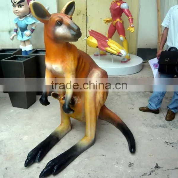 Fiberglass Kangaroo Statue for Movie Cartoon photo-4