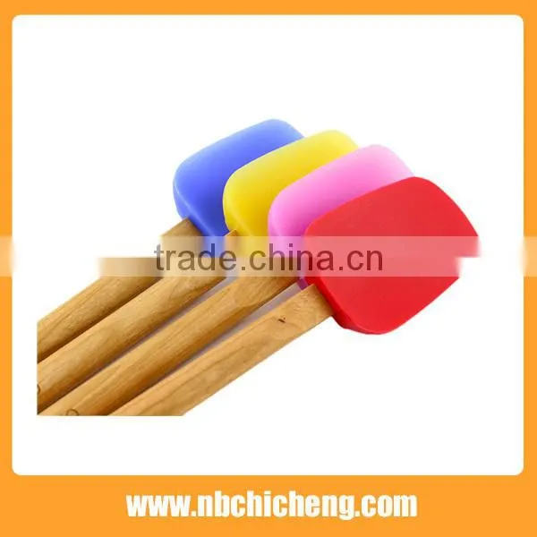 Durable Soft Silicone Utensils Eco-friendly Pastry Spatula Silicone Spatula photo-3