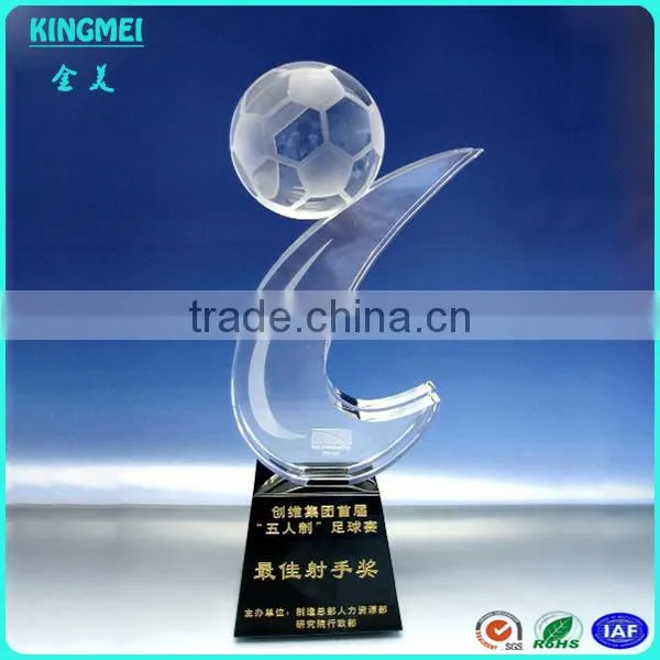 Hot Custom Design Optional Acrylic Awards And Crystal Trophy Award Size and Plate Customized Design photo-4