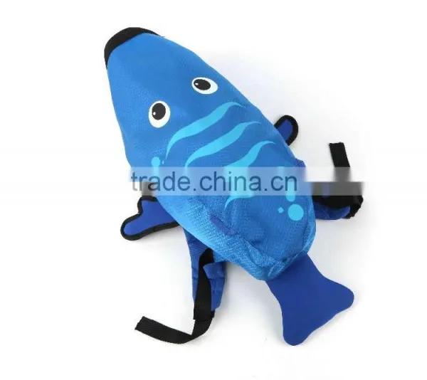 2015 Popular Designs Hot Selling 3D Kids Gift Bag Fish Backpack photo-2