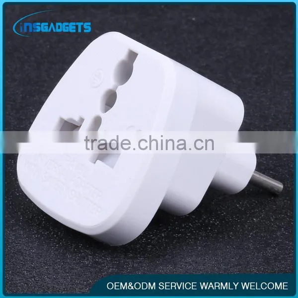 2016 New Trendy Products White Socket Travel Plug Adapter photo-2