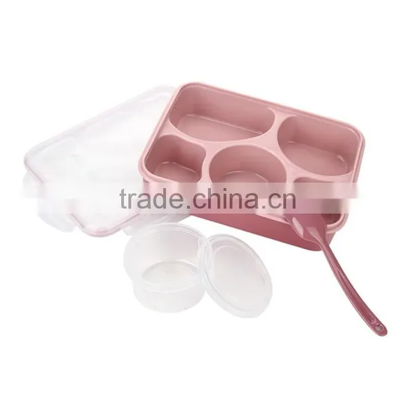 Plastic Lunch Box Food Container Bento Lunch Box photo-3