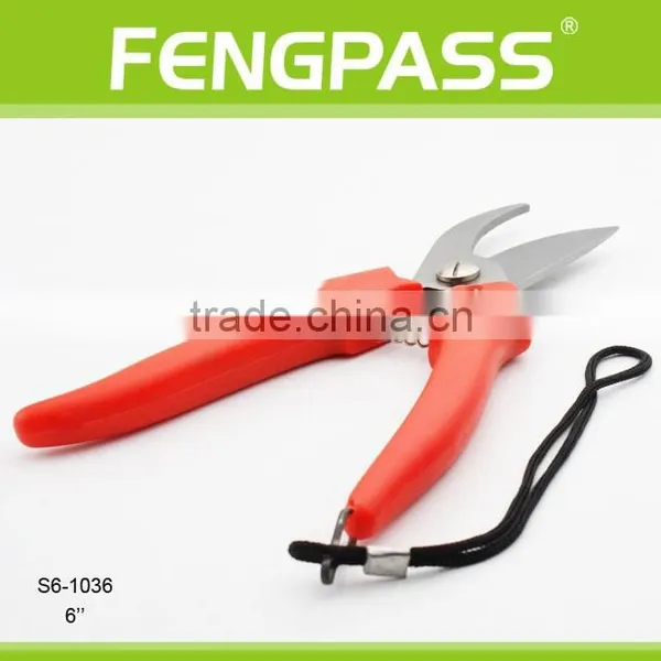 S6-1036 Multifunctional Stainless Steel Cutting Flower Garden Scissors photo-3