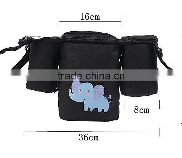 Three Pockets Troller Baby Milk Cooler Bag photo-3