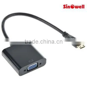 Mini Hdmi to Vga Adapter