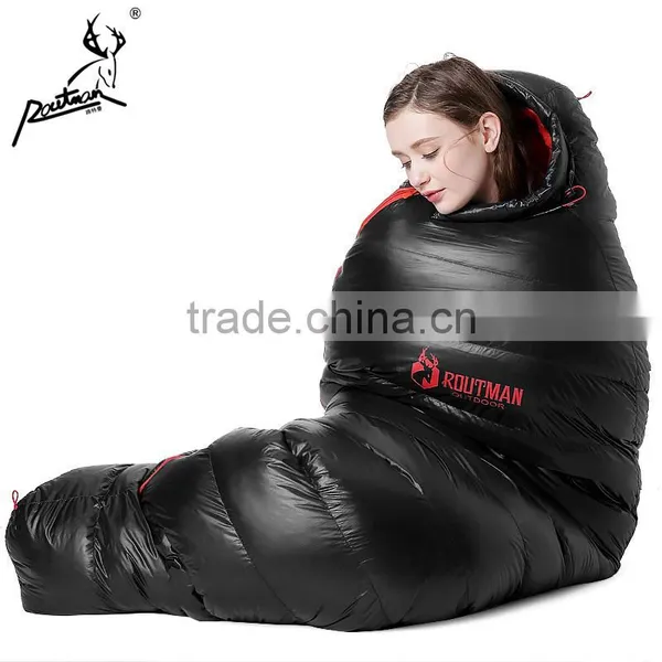 Outdoor Sports Winter Duck Down Sleeping Bag photo-2