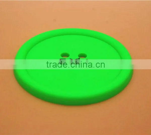 Custom Rectangle Soft Pvc Coaster/rubber Round Cup Coaster/silicone Circle Mat photo-5