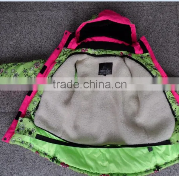 Woman Snow Jacket, Woman Waterproof Windproof Jacket photo-2