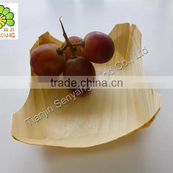 food sushi boat cake stand dinner set wooden plate