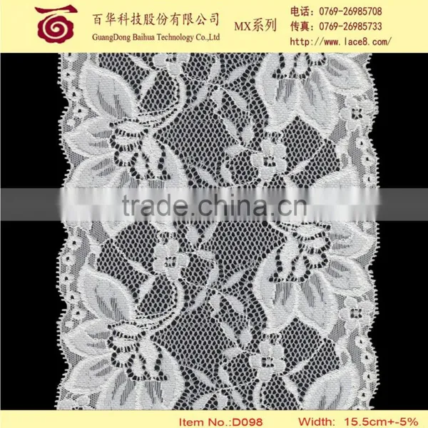 Geometric White Embroidery 100% Cotton Polish Lace Fabric Trimming for Dress, Blouse, Tops photo-4