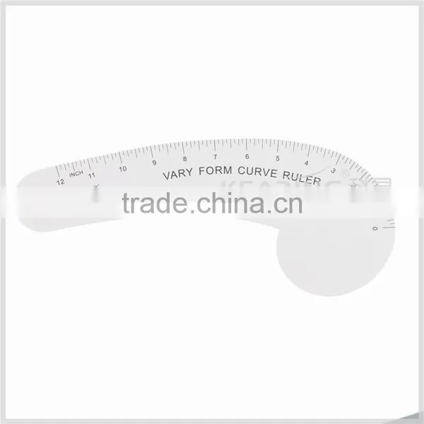 Kearing High Quality Metal Form Curve 12'' Imperial Aluminum Vary Form Curve Rulers # 6112A photo-2