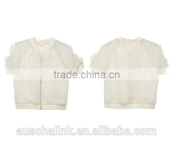 Hot Sale Summer Ladies Lightweight Short Style Silk Jacket OEM Service photo-6