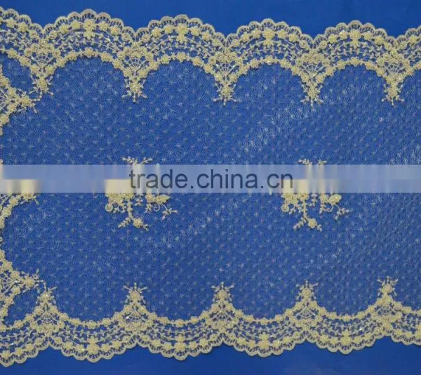 Handmade Beaded Embroidery Tablecloth Lace Table Cloth for Weddings