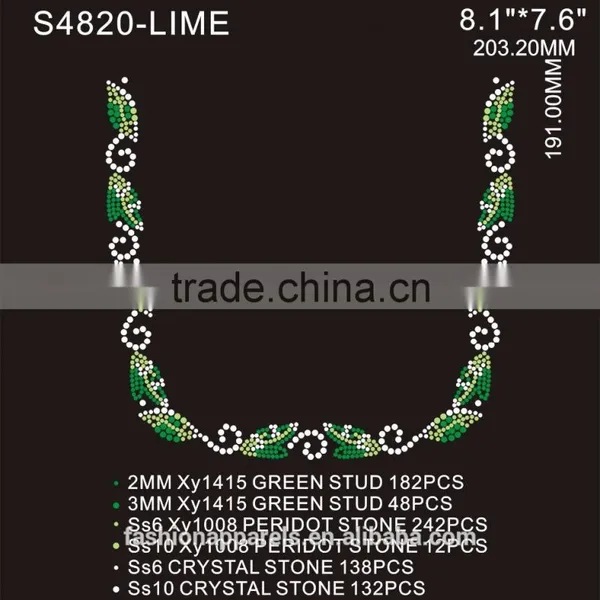 Custom Beautiful Line Rhinestone/Acrylic /Gem Stone Glitter Hot Fix Rhinestone for Clothing photo-3