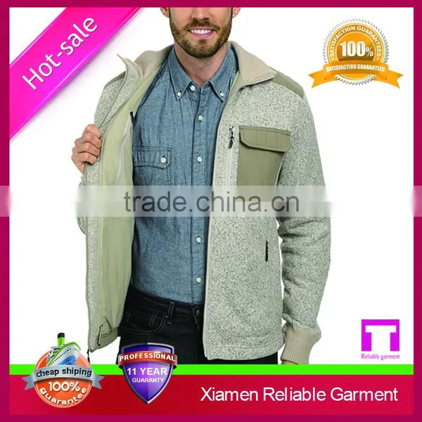 2015 Top Quality Polar Wholesale Fleece Jacket Bulk photo-2