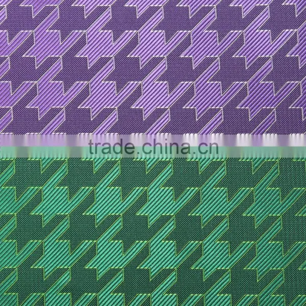 Classics Woven Houndstooth Polyester Custom Fabric photo-3