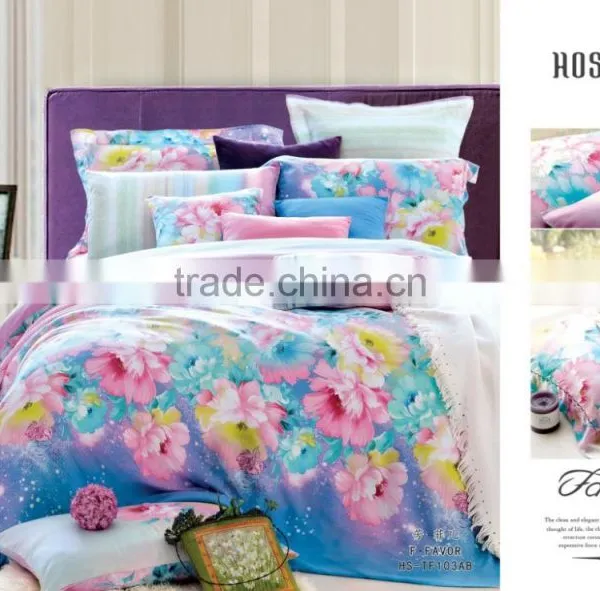 Many Design Luxury Beautiful 100% Tencel Soft Bedding Sets for Home photo-6