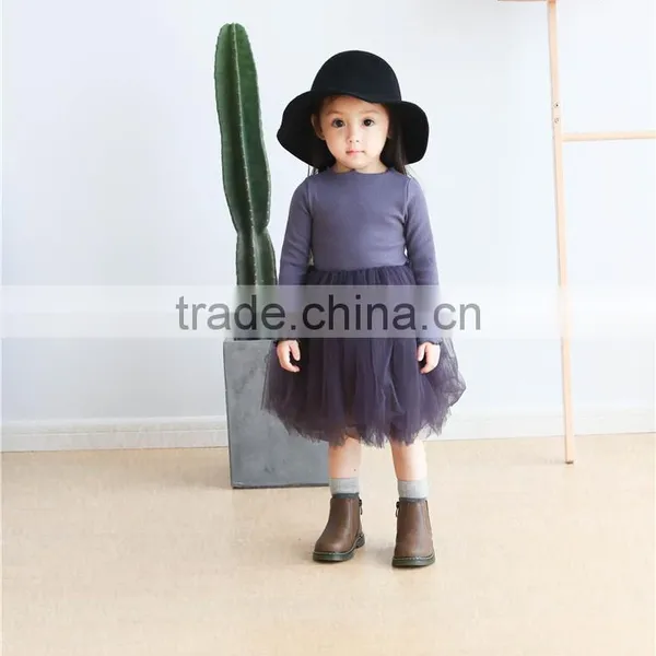 B41004A Children's Long Sleeve Spring Autumn Fairy Dress Kids Fashion Clothes photo-4