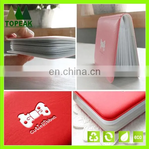 Korean Style Bow Pattern Cards Holder Bag Cute Card Storage Bag With Bow Knot Decor CH-001 photo-3