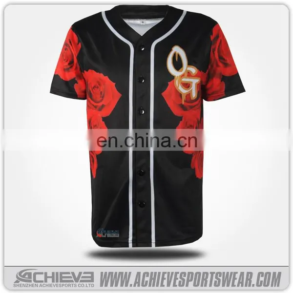 Wholesale Men Sublimated Baseball Jersey Custom Baseball Jerseys photo-6