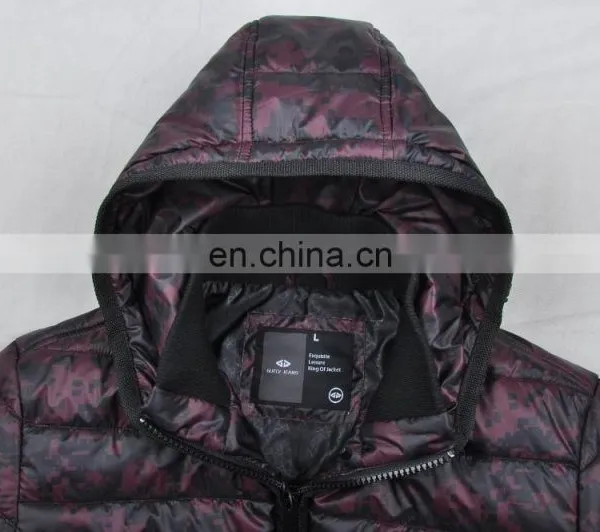 2015 Lastest Fashion Thick Handsome Warm Men Camouflage Coat photo-4
