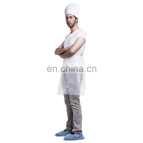 Disposable PE Industrial Apron Custom Logo photo-4