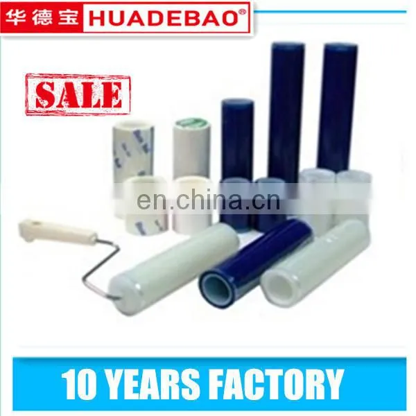 Eco-friendly Flexible Plastic Hair Dust Control 30 Sheets Sticky Roller Anti-slip photo-6