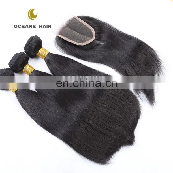 New Styles Durable Cheap Wholesale Virgin Hair Bundles With Lace Closure photo-2