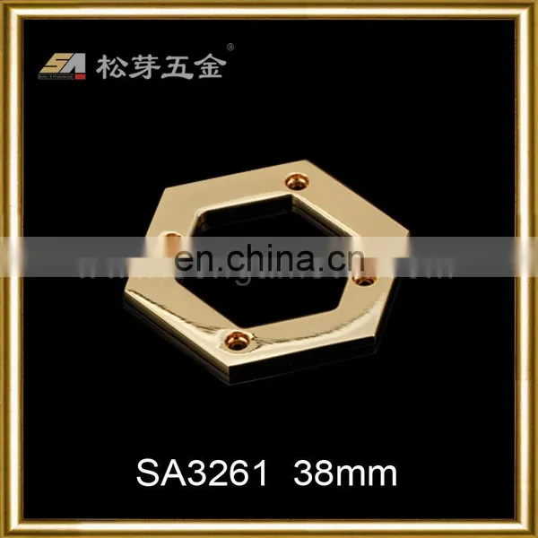 Nickle Free High Quality Zinc Alloy Metal Hexagon Eyelets for Leather Handbags Curtain photo-6