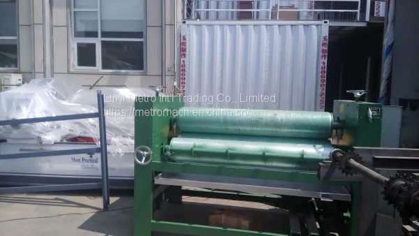 CNC Double Sides Woodworking Glue Spreader Machine photo-2
